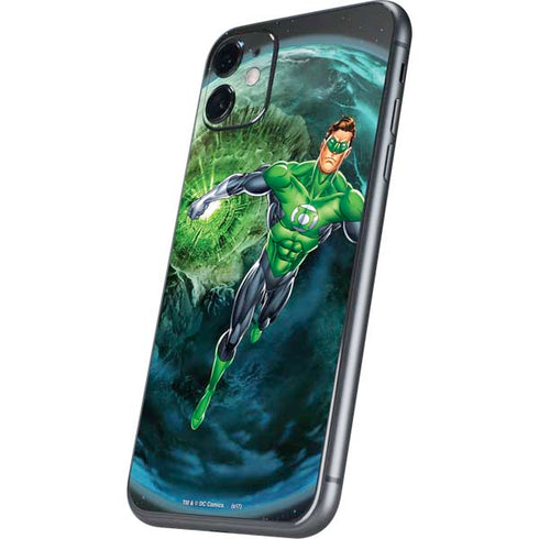 DC Comics Green Lantern Action Pose in Space iPhone 11 Skin